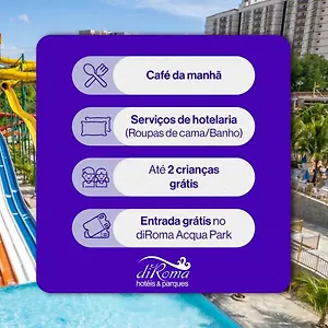 Hotel Diroma Lacqua III Direto Com O Grupo Diroma Com Acesso Ao Acqua Park E Cafe Da Manha, Caldas Novas